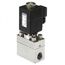 Burkert valve High pressure up to 250 bar Type 2400 - Servo-assisted solenoid valve for high pressure 